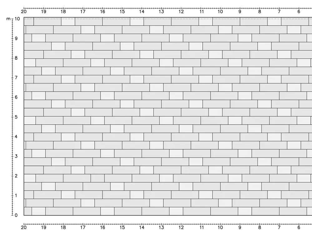 Verlegebeispiel des PREFA Dachpaneel FX.12 - Variante 2